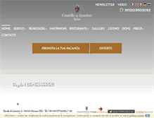 Tablet Screenshot of castelloleonina.com